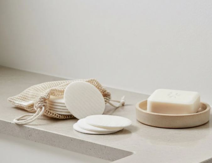 Los Lappies Reusable Cellulose Face Rounds - Set of 10 - Image 3